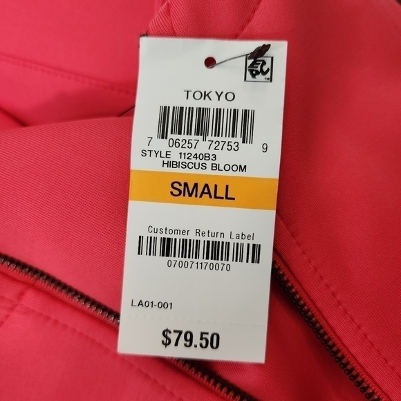 🌺NWT Bar lll fit and flare dress in hibiscus bloom 🌺 - Picture 7 of 8